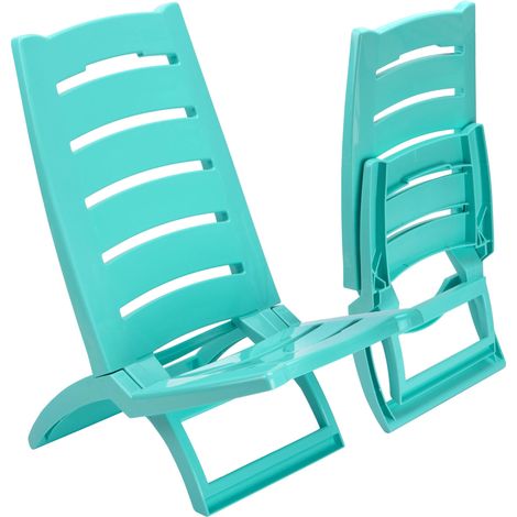 TIRRENO türkisfarbener Strandstuhl