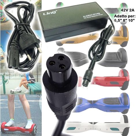 Trade Shop - Cargador De Batería Smart Balance Hoverboard Salida 42 V 2 Ahm - (1/4)