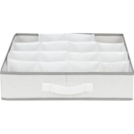 Separador de cajón Life 16 compartimentos Blanco - Compactor