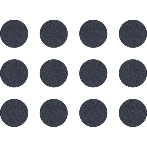 Cyclingcolors – Lot de 12 caches vis adhésifs autocollants diamètre 40mm – Protection contre poussière et humidité – Pour meubles et chaises – Anthracite (1/4)