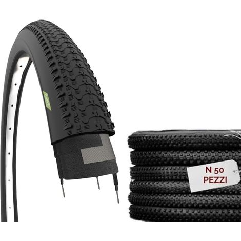 COPERTONI 26 X 1.95 (50-559) 50 PNEUMATICI MOUNTAIN BIKE MTB 26 BICI BICICLETTA GOMME DA FUORI STRADA Ecovelo (1/4)
