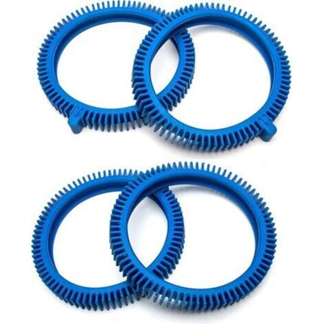 Satz mit 2 Ersatzreifensätzen für Vorder- und Hinterachse des Poolvergnuegen PoolCleaners: Vorderreifensatz mit der Teilenummer 896584000-143 und Hinterreifensatz mit der Teilenummer 896584000-082