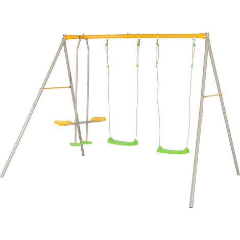 Portique métal 1,90 m Agility BRIOSO - 4 enfants