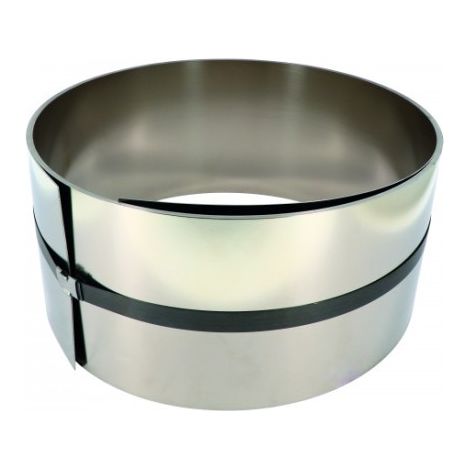 Clinquant Inox Écroui 60/100 - Largeur 100 mm x 5 m - Wilmart
