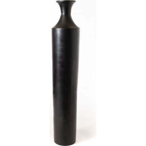 Amadeus - Vase haut en métal noir H150 cm