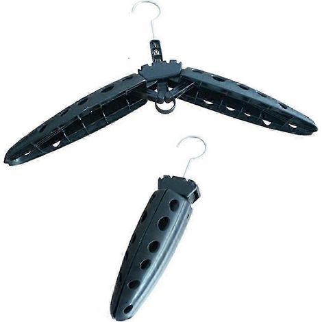 Séchoir à combinaison de plongée, cintre pliable et ventilé pour surf, plongée, bottes et chaussures, support sec pour drysuit, crochet rotatif robuste, équipement de rangement aquatique (1/5)