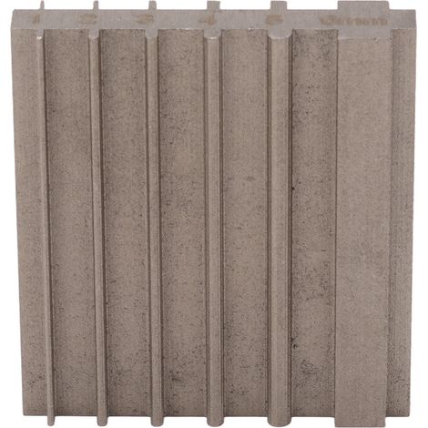 Polisseuse à cuir DIY, outil de rasage à lame large en forme de ciseau à cuir, outil de ponçage, rainure carrée grise (1/5)