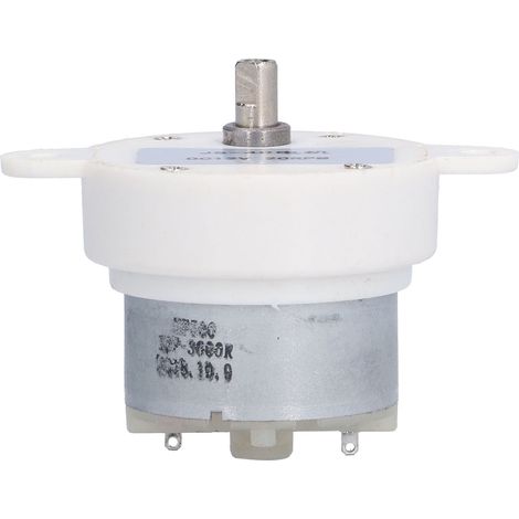 Getriebemotor aus Kunststoff, Drehzahlreduzierung, Gleichstrom 12 V, 20 U/min, für Spielzeugmaschinen, JS-40 (1/5)