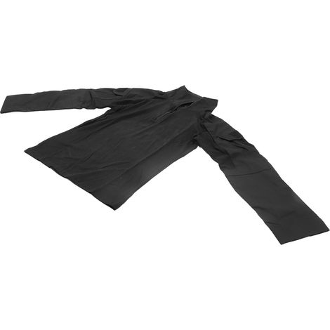 Langärmliges Herren-Poloshirt, sportlicher Stil, ideal für Outdoor-Aktivitäten wie Wandern und Bergsteigen, schwarz, Größe M. (1/5)