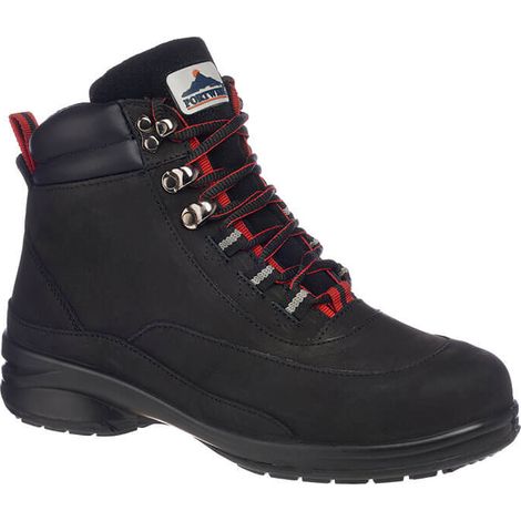 Bota Steelite Hiker para mujer - Confort y resistencia / Negro / 37