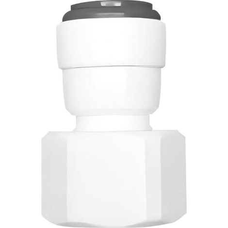 1 Stück Wasserfilter-Anschlüsse, 5/8"-Innengewinde umgerüstet auf 3/8"-Schnellkupplung, Kühlschrank-Schlauchanschluss