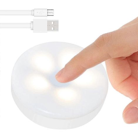 Baby-Nachtlicht, wiederaufladbares Mini-Touch-Licht, kabelloses LED-Nachtlicht für Kinder