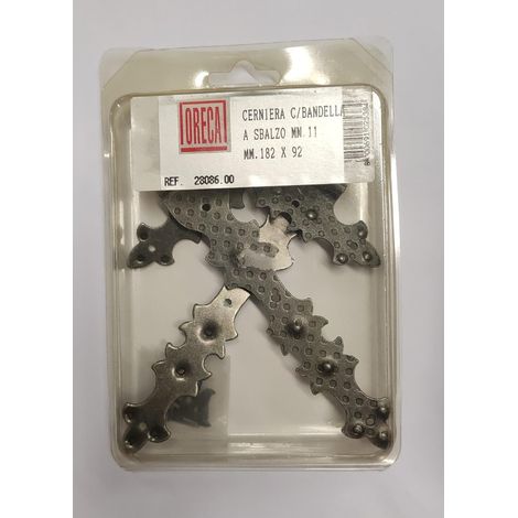 ORECA - CERNIERA CON BANDELLA A SBALZO 182X92MM