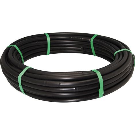 Rouleau 25m Drop Tuber De 16mm Avec Gouttes A 0.35cm 2 L/h Couleur Noire. Blue Bird (1/3)