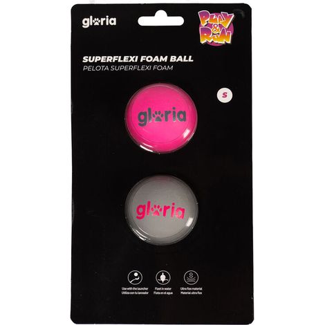 Palla per Animali Domestici Gloria PLAY AND RUN Grigio Schiuma TPR S (1/3)