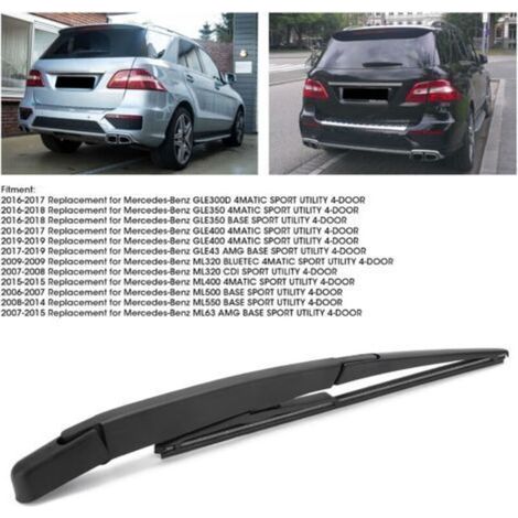 Escobilla de repuesto para el brazo del limpiaparabrisas trasero A1648200744 para Mercedes-Benz W166 W164 ML350 ML500 (1/5)