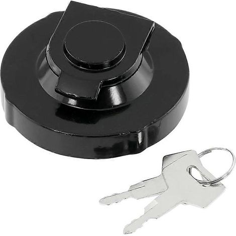 Bouchon de réservoir de carburant pour pelle hydraulique avec 2 clés pour chargeuse sur chenilles Takeuchi - Accessoires pour pelle hydraulique 15521-00500 (1/5)
