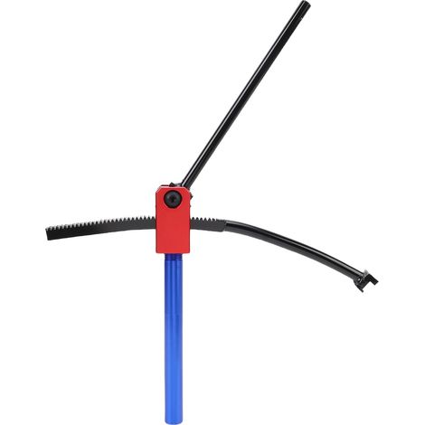 Outils de changement de pneus de vélo tout-terrain, changeur rapide et sans effort, comprend des tiges de support de 15, 17, 20 et 25 mm pour roues de 16 à 21 pouces, 25 axes mm