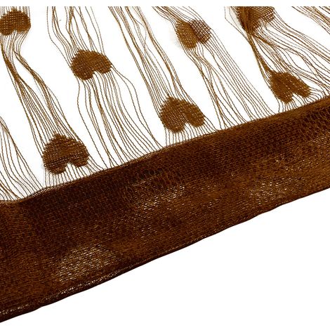 1 Rideau, Polyester, Coupe-vent, Style épuré, Décoration intérieure, Pour chambre et salon (1/5)