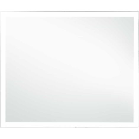 Maison Exclusive - Espejo de pared de baño con LED 80x60 cm