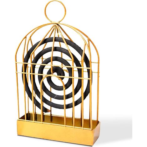 JSSEVN-Spirale Anti Moustique,Support De Bobine Anti-Moustique,Support Spirale Anti Moustique,Porte Spirale Anti Moustique avec Poignée Peut (1/5)