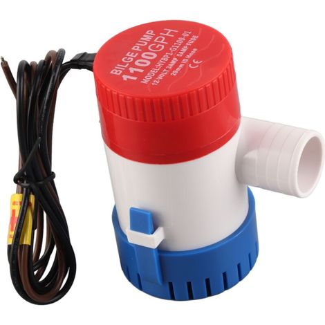 12V 3A 1100 GPH Submersible Electric Marine Bilge Pump for Pleasure Boats (1/4)