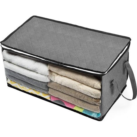 Organisateur de bijoux transparent avec fermeture éclair, pour bagues, boucles d'oreilles et accessoires personnels.-AquaForge