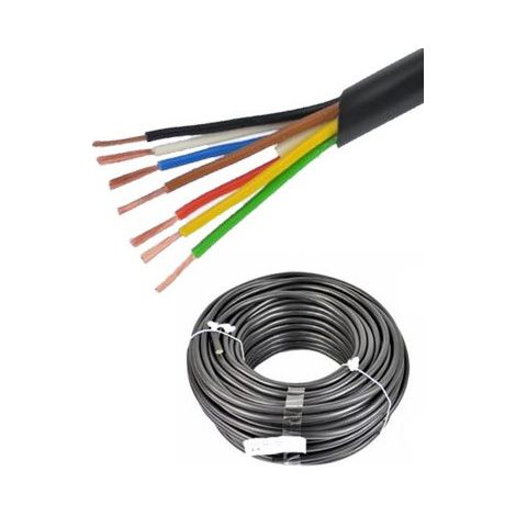Câble électrique 7 conducteurs pour remorque
