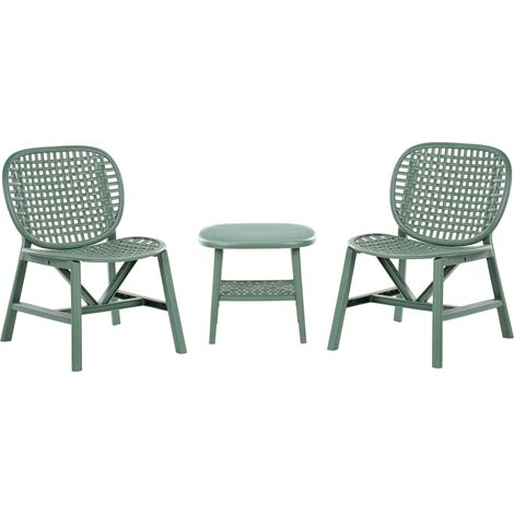Bistro Set SICELLE Grün