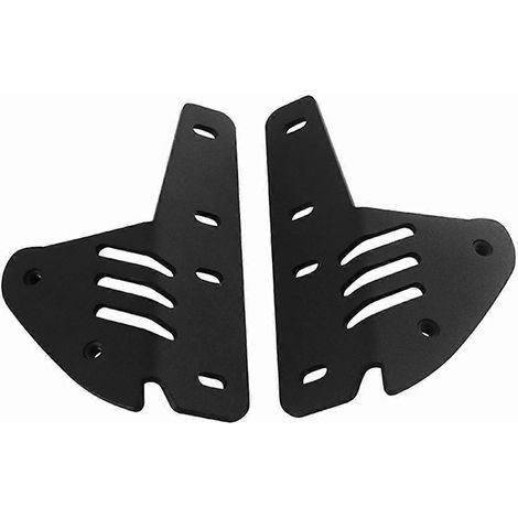 Motorradzubehör Frontspiegel Schwarze Halterung (1/5)