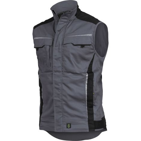 Leibwächter Weste Flex-Line FLEXV Gr. 3XL grau/schwarz (1/5)