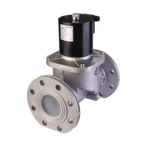 Electrovanne gaz automatique NC Aluminium brides DN100 360mBar