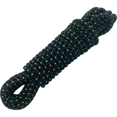 Terre Jardin – Tendeur sandow 10 mètres – Polyéthylène 10 mm – Charge maximale 18 kg – Résistance à la traction pour bâches et déménagements
