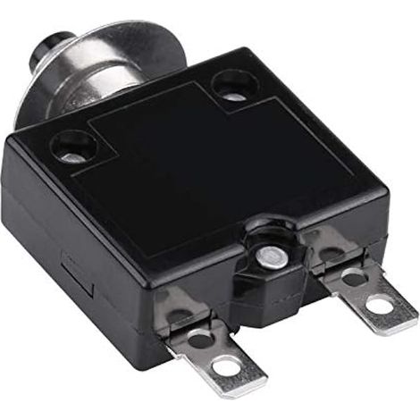 Disjoncteur Thermique - Protecteur de Surcharge de Courant à Bouton Poussoir avec Remise Manuelle (18A) Modèle A-0701 HM 7A (1/5)