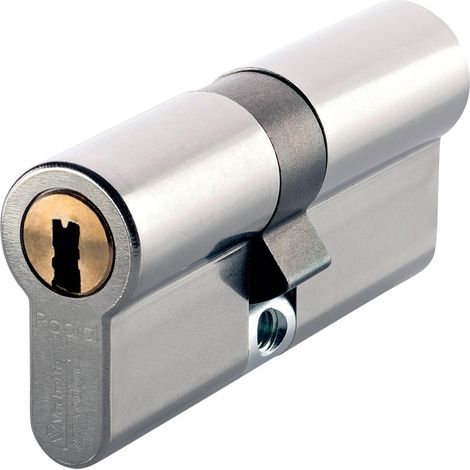 Vachette RADIAL-R Cilindro a doppia entrata nickel 42x42mm