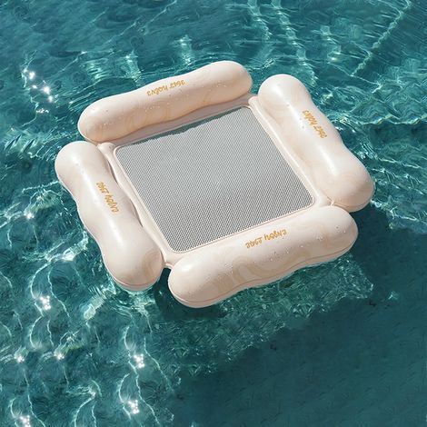 Matelas gonflable pour piscine, matelas flottant familial pour piscine et plage
