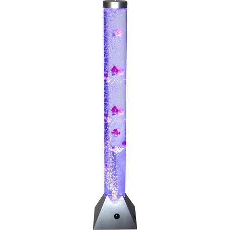 Oypla 120cm Colour Changing LED Water Bubble Fish Novelty Lamp (1/5)