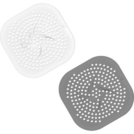 Silikon-Abflusssieb mit Saugnapf – Haarfänger für Dusch- und Badewannenabflüsse – Haarfilter für Bad und Küchenspüle (1/3)