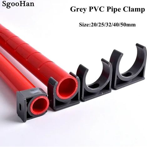 (Diamètre intérieur 25 mm, 20 pièces) Collier de serrage pour tuyau PVC - Raccord de fixation pour arrosage d'aquarium et de jardin - Adaptateur pour tuyau d'arrosage