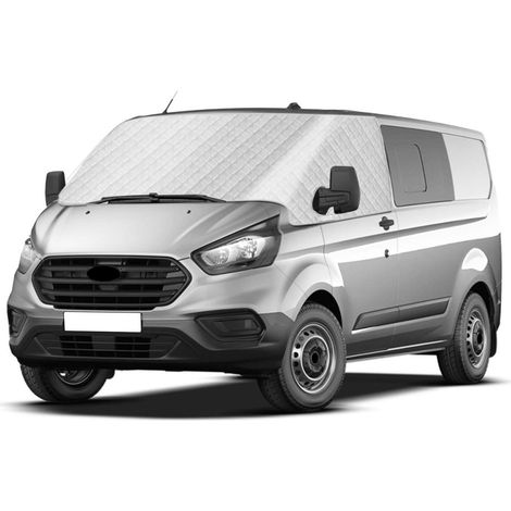 Windschutzscheibenabdeckung für Ford Transit Custom 2012-2025, Ganzjahresschutz, Sonnenschutz, Schnee- & Eisschutz (1/5)
