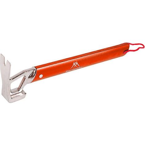 Marteau extracteur de clous multifonctionnel pour alpinisme, camping et randonnée.