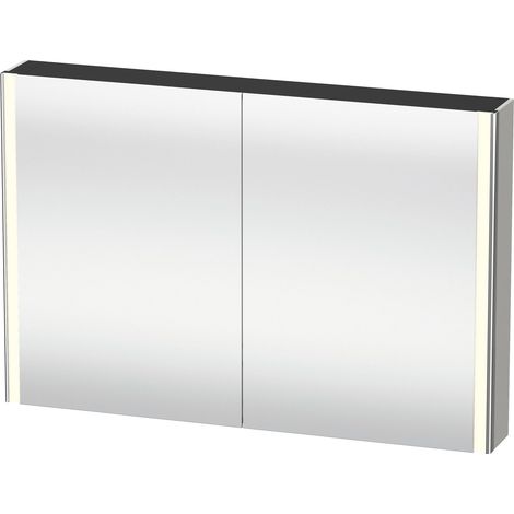 Duravit XSquare Spiegelschrank mit LED- Beleuchtung,