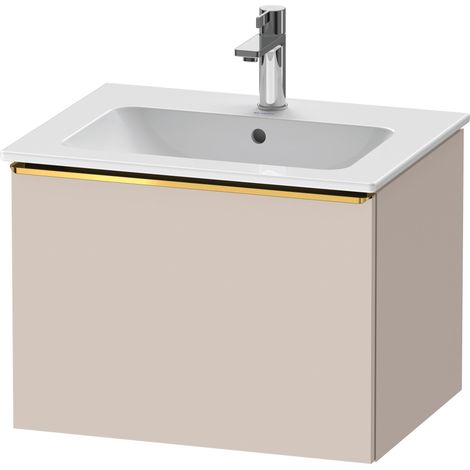 Duravit D-Neo Waschtischunterbau wandhängend, 610x440x462mm, 1