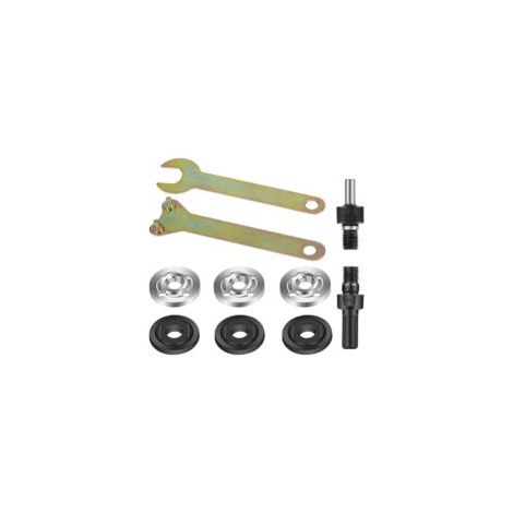 Bardusch-Adaptateur Mandrin 6 Mm 10 Mm Pour Meuleuse D'Angle Avec Écrous À Embase Et 2 Clés