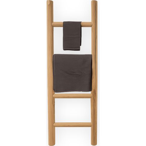Mueble de cuarto de baño Empro - Toallero 160 cm de teca recuperada (1/4)