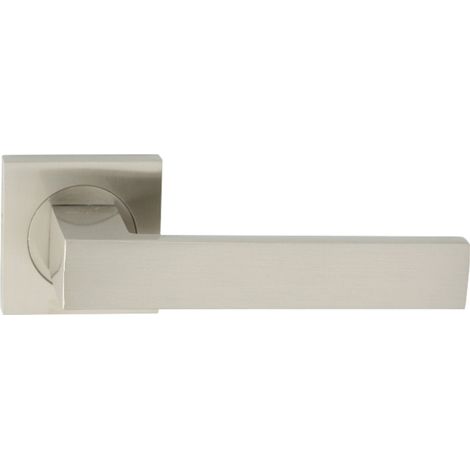 DOMINO Poignée de porte QUBIK-QR M9 Nickel Poignée Sans rosace Nickel (1/5)