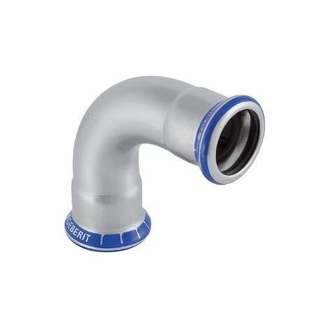 GEBERIT MAPRESS ACIER INOX - COURBE 90 °F/F DIAMÈTRE 28 MM INOXYDABLE MAPRESS ACERO INOX
