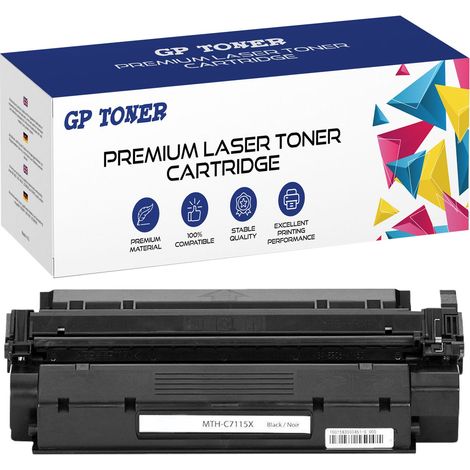 Toner für HP GP-HQ7115X/Q2613X/Q2624X Schwarz (1/5)