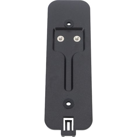 Plaque arrière de sonnette vidéo Blink, pièce de remplacement en plastique noire avec extracteur de carte, 12,2x3,8 cm, kit avec vis et chevilles (1/5)