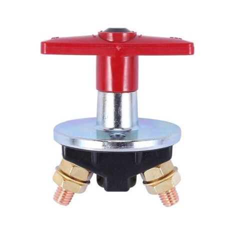 Isolatore di batteria a chiave fissa da 1500 Amp, interruttore di sicurezza 12V/24V, interruttore elettrico per impieghi gravosi, accessori per auto, strumento da 1 pezzo